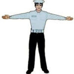 حرکت دست پلیس