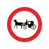 تابلو عبور گاری ممنوع