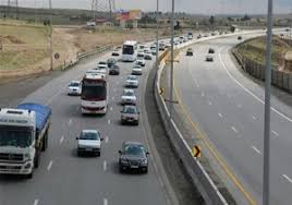 حداکثر سرعت در بزرگراه درون شهری.