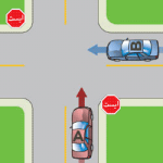 حق تقدم با خودروی آبی