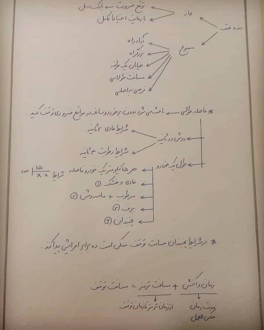 خلاصه آیین نامه رانندگی pdf رایگان تصویر چهارم