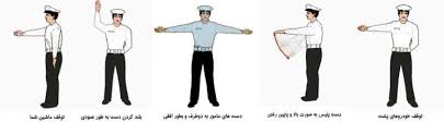 راهنما با دست