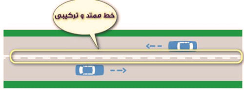 خط ترکیبی ممتد و مقطع چه شکلیه