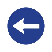 فقط عبور به سمت چپ مجاز